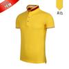 Camiseta de trabajo de solapa de manga corta de primavera personalizada polo de algodón puro camiseta publicitaria camiseta cultural ropa de trabajo personalizada logo bordado