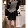 Falda Corta de Ballet Sexy de Gama Alta para Maternidad Falda Plisada que Cubre la Cadera Falda Pantalón de Verano Línea A Falda Corta para Maternidad