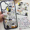 Adesivos para Nail Art Halloween em Relevo Estilo Escuro Fantasma Engraçado Mais Vendido Feriado Halloween Horror Adesivos à Prova d'Água
