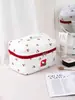 Bolsa de Maquiagem Acolchoada Gato Cereja Grande Capacidade High-End Estudante Bonita de Aparência Bolsa de Armazenamento Mínimo de Pedido