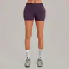 Pantalones Cortos de Yoga Secado Rápido Ajustados con Cintura Fruncida Levantacola Otoño Sha con Pliegues Invisibles para Mujer, Shorts Deportivos para Fitness Running 8402
