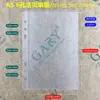 Bolsa com Zíper de PVC Transparente Inserção para Fichário A4 Bolsa para Arquivo A6A7 Porta-Cartão de Conta Bolsa de Armazenamento B5 8