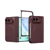 O Novo Modelo é Adequado para Celulares Apple, Capa Magnética Dobrável Duo Wide para iPhone, Capa Anti-Queda com Toque de Pele, Capa Rígida Integrada