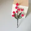 Rama de simulación directa de fábrica Rama de flor de Navidad Rama de fruta enrollada a mano Manualidades de ramas de frutas Decoración de caja de dulces para coche