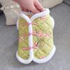 Roupas para Cachorro Estilo Tang Floral Chinês Botão Colete Outono e Inverno Espessado Quente para Bichon Frise e Yorkshire Terrier