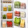 Caja de almacenamiento simple para puerta lateral de refrigerador, caja de almacenamiento para refrigerador de mascotas, caja para congelar alimentos de cocina, caja para conservar la frescura, caja para conservar la frescura, hogar