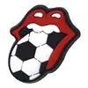 Esportes de Futebol Patch Macio de PVC Competição Copa do Mundo Copa da África Pequeno Presente Capa de Celular Acessórios Decorativos 2025