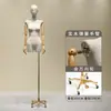 Novo manequim feminino estilo coreano, suporte de bambu para vitrine de loja de roupas