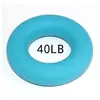 Venta al por mayor del fabricante Fortalecedor de agarre de silicona, Anillo de agarre para aliviar el estrés, Equipo de fitness para entrenamiento de dedos de piano, Venta caliente transfronteriza