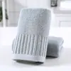 Toalla de Algodón para Lavado Facial con Rayas Verticales Lisas Regalo Suave para la Empresa Bienestar del Empleado Toalla de Algodón Toalla Facial Rayada Envío Directo