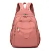 Mochila retro simple ligera de gran capacidad para mujer, para estudiantes de secundaria y preparatoria, estudiantes universitarios, para ir a clase, viajes y como mochila pequeña