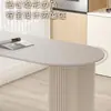 Mesa de Barra de Pizarra de Lujo Ligero para Sala de Estar en Casa Cocina Separador Lateral Balcón Pared Semi-Circular Apartamento Pequeño Mesa Alta
