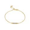 Colección de Pulseras de Diamante de Plata 925 Transfronterizas Europeas y Americanas Que No Se Desvanecen, Oro Real 18K Pulseras Versátiles de Lujo Accesible Venta al por Mayor Ui