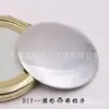 Espelho de Maquiagem Dobrável Vintage Artesanal DIY com Base Bordada Pintada à Mão Suporte de Espelho Material de Presente para Foto