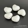 Corazón Grande de Color Sólido Acrílico, Corazón Gordo con Agujero Pasante, Corazón de Melocotón Color Caramelo Accesorios para Cadena de Teléfono Llavero DIY