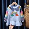 Colección Primavera y Otoño para Niñas Tongxingyuan Artículos de Alta Calidad, Liquidación de Tallas Agotadas1