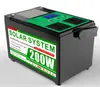 Fonte de Alimentação Móvel Portátil Transfronteiriça para Uso Externo 220V Barraca de Feira Noturna Carro Viagem Independente Iluminação de Emergência Bateria Portátil de Armazenamento de Energia