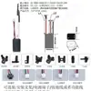 Suministros del Fabricante Generador de Iones Negativos Accesorios para Purificador de Aire Módulo Generador de Iones Negativos Hl-F18A