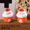 Boneca 3D Desenho Animado Casa de Bonecas Comida em Miniatura Brinquedos Chaveiro DIY Capa de Celular Pequenos Acessórios de Resina Enfeites em Miniatura para Casa