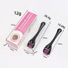 Productos transfronterizos rodillo de microagujas de 540 agujas rodillo derma médico línea de salón de belleza para la piel hogar negro morado