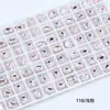 Taladro de uñas Dongzhou 8*6 broca octagonal larga de fondo puntiagudo explosiones de la red social taladro para decoración de uñas taladro de vidrio brillante venta al por mayor