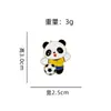 Broches Tema Panda Fútbol 6 Estilos de Pines Esmaltados Forma de Jersey Estilo Deportivo Accesorios Ropa Bolsas Venta al por mayor