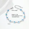 Pulsera Transfronteriza Ojo de Demonio Cruzado Europeo Americano de Oriente Medio Acero Inoxidable Moda Ojo de Aceite Goteante Joyería Personalizada Unisex
