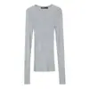 Camiseta Versátil de Calidad Ajustada Best-Selling de Aliexpress Moda Europea y Americana Transfronteriza