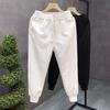 Pantalones nuevos de otoño para hombre, marca de moda, pantalones casuales con cordones en los tobillos, pantalones cortos para hombre 2023, primavera y otoño, pantalones deportivos atractivos Ruan