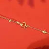 Pulseira Original Fique Rico Logo para Mulheres, Prata Pura, Novo Estilo Chinês Ano do Cavalo Pulseira de Fio Vermelho, Moeda de Ágata Vermelha Joia de Unicórnio