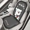Cojín de Asiento de Coche de Seda de Hielo de Verano, Universal para Todas las Estaciones, Funda de Asiento con Patrón de Líneas de Cachorro, Almohadilla Refrigerante de Verano, Almohadilla de Hielo, Cojín de Asiento de Coche para Mujer