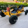 Kart de Dos Plazas para Padres e Hijos Coche con Batería de Litio Doble Kart Todoterreno Coche para Actividades al Aire Libre Padres e Hijos Doble Kart