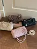Bolso bandolera de mujer de moda y con estilo transfronterizo, bolso de hombro versátil de moda, bolso acolchado para debajo del brazo, bolso de mano tipo almohada para el día a día