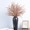 Flores Secas de Sorgo Artificial, Hierba Dorada, Adornos Decorativos Estilo Wabi-Sabi, Decoración de Escenas de Bodas y Hoteles, Flores Artificiales al por Mayor