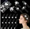 Horquilla para el cabello en forma de U de perlas, Cadena con cuentas, Flor, Horquilla para el cabello, Accesorios para el cabello, Pedrería, Peinado nupcial, Disco para el cabello, Horquilla para el cabello, Horquilla para el cabello en forma de U, Mujeres