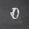 Nuevo anillo de memoria de proyección de amor femenino Net rojo TikTok 100 idiomas Te amo Joyería al por mayor