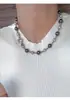 Um multi-uso ni ni mesmo estilo misto cor Shijia colar de pérolas redondas estilo frio feminino alongado corrente de suéter de contas