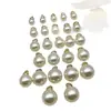 Colgante de Imitación Perla de Alto Brillo ABS con Cuentas de Diamante Colgante para Sombrero Pendientes Bolsa de Regalo Accesorios para Ropa Accesorios para Joyería DIY Venta al por Mayor