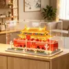Blocos de Montar Tiananmen Cidade Proibida, Modelos Arquitetônicos Educacionais de Alta Dificuldade com Micropartículas, Brinquedos Criativos Chenghai