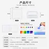 Almohadilla de tinta vacía para manualidades DIY, caja de tampón autoentintable de esponja, papelería y material de pintura, directo del fabricante, grandes cantidades a precios favorables
