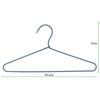 Colgador de Cuerda para Bolsa Tejida Barata Cuerda de Nylon Colgador de Toallas Perchero para Pantalones Bufanda Multifuncional Ahorro de Espacio Colgador de Almacenamiento