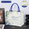 Bolsa de Lona Personalizada con Diseño Impreso, Bolsa de Compras Ecológica, Bolsa de Lona, Bolsa Impresa Multicolor, Bolso de Mano Publicitario Cultural y Creativo, Hecho a Medida