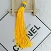 Franja de cabeça de sete cores franja 12cm pequeno espigão vertical acessórios DIY feitos à mão bagagem carro pendurado franja de alta qualidade