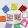 Macaron da Moda DIY Bolas de Espuma Coloridas para Nail Art Bolas de Meteoro 2-3mm Enchimento para Caixa de Presente Slime 1g