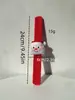 Navidad Navidad anillo a presión caricatura pequeño regalo regalo pulsera Papá Noel alce lindo anillo raqueta mayoreo