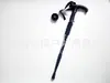 Suministro Personalizado de Bastones de Trekking Rectos de 4 Secciones Acortados de 52 cm de Largo con Empuñadura en T, Bloqueo Interno y Absorción de Impactos, Bastones de Senderismo, Bastones para Caminar