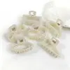 Pinza para el pelo de perlas para mujer, parte trasera de la cabeza, Corea del Sur, temperamento elegante, pinza de tiburón, adorno para la cabeza para mujer, pasador de placa rojo de internet, lindo