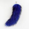 Máscara de Gato Meio Rosto para Halloween Máscara de Animal DIY para Festa Performance Cauda de Pelúcia Multicolorida Acessório de Cauda de Animal Cosplay