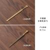 Pá de Chá Metálica Estilo Chinês Vintage para Uso Doméstico, Conjunto de Seis Peças para Acessórios de Chá, Colher de Chá, Porta-Chá, Criativo e Simples