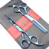 Tijeras de Peluquería Sakura de 6.0 pulgadas, Tijeras de Corte de Pelo, Tijeras Planas, Tijeras para Flequillo, Tijeras Entresacadoras, 3 Colores
